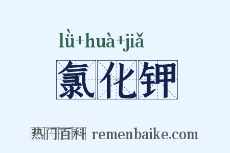 氯化钾是什么意思的图片
